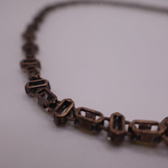 J. Crew  Vintage citrine stone necklace - Picture 9 of 11